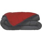 Hudson couette lgre microfibre 200g / m 140x200cm gris & rouge