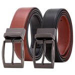 Hugh butler 2en1 ceinture en cuir pour hommes rversible une ceinture deux couleurs note cadeau boire ...