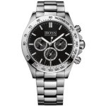 Montre - hugo boss - 1512965 - quartz - cadran noir - bracelet acier inoxydable