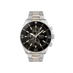 Montre chronographe - hugo boss - 1513705 - acier inoxydable - �tanch�it� 10 atm - cadran gris