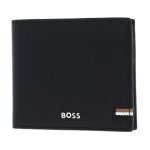 �tui pour carte de cr�dit - hugo boss - iconic card case - cuir de vache - noir - rfid
