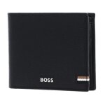 Porte - monnaie - hugo boss - iconic wallet 244306 - cuir de vache - noir - luxueux