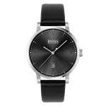 Hugo boss - montre analogique pour homme � movement quartz en cuir - 1513790