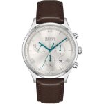 Hugo boss - montre hommes - quartz chronographe - bracelet cuir marron - 1513889
