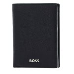 Porte - monnaie - hugo boss - classic grained wallet - cuir noir - 12 compartiments cartes - protection ...