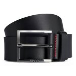 Hugo ceinture noir en cuir pour homme - geek sz35 leather belt 257330