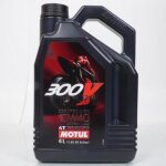 Huile 10w40 motul 100% synth�tique 300v factory line moteur 4 temps en 4l