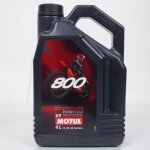 Huile 2t motul 800 factory line off road racing 100% synthse 4l pour moto cross
