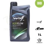 Huile de chaîne biodégradable agriflow pour tronçonneuse. bidon de 1l Huile de chaîne biodégradable agriflow pour tronçonneuse. bidon de 1l
