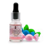 Ocibel - huile de cuticule parfume avec pipette bubble gum - 10 ml