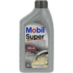 Huile moteur 10w - 40 synthtique - mobil - super 2000 x1 - bidon 1l - haute performance anti - pollution ...