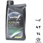 Huile moteur 4 temps. sae30. agriflow. 1 litre