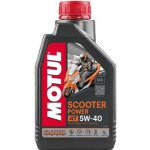 Huile moteur motul scooter power 5w40 4t - 1 litre