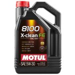 Huile motul 8100 x - clean fe 5w30 motul 5l (bidon) Huile motul 8100 x - clean fe 5w30 motul 5l (bidon)