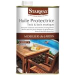 Huile protectrice mobilier de jardin - teck et bois exotique - 1 l
