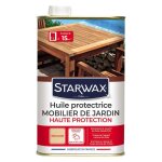 Huile protectrice - starwax - pack de 2 - teck et bois exotiques 1l
