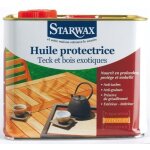 Huile protectrice - starwax - teck exotique - 2 l - anti - taches et anti - uv