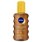 Huile solaire - nivea sun - spray protecteur spf6 - 200ml - lot de 2 - non gras
