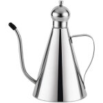 Huilier anti - goutte en tain - bouteille - distributeur dhuile pour olives en acier inoxydable avec ...