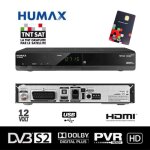 Humax tn7000 demodulateur satellite hd tntsat hdmi avec carte viaccess tntsat (valable 4 ans) sur astra ...