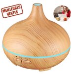 Humidificateur dair  ultrasons brume de parfum lectrique 7 changement de couleur - diffuseur dhuiles ...