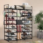 Huole. �tag�re � chaussures avec 9 �tag�res en m�tal pour placard et entr�e salon chambre � coucher 127 ...