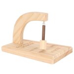 D�cideur magn�tique en bois - pendule de d�cision - ch�ne - 13x20x10 cm - 1 ensemble
