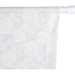 Tringle � rideau fixation par pression barre extensible en m�tal pose sans vis et sans per�age 105 - ...