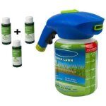 Hydro mousse pulvérisateur de semences de gazon liquide pour pelouse (1 bouteille vide + 3 liquides) Hydro mousse pulvérisateur de semences de gazon liquide pour pelouse (1 bouteille vide + 3 liquides)