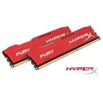 Hyperx fury - m�moire pc ram - 8go (2x4go) - 1600mhz - ddr3 - cas10 (hx316c10frk2 / 8)