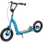 Trottinette - hypermotion - ruby 12 - freins � 2 mains - roues gonflables 30 cm - acier robuste