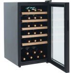 Hyundai cave � vin de service 41 bouteilles 91l single zone finition bois