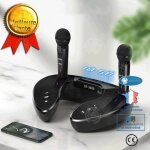 Microphone sans fil - i� - haut - parleur bluetooth - karaoke - 2 * 15w - autonomie 6h