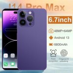 I14 promax 6. 7in tlphone intelligent ten core 2g 5g wifi 4gb + 64gb 8mp + 16mp 7000mah android 11. ...