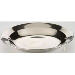 Ibili 711224 assiette inox argent 24. 5 x 3. 0 cm