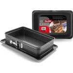 Ibili 826628 moule d�montable rectangulaire avec base suppl�mentaire 28x18 cm