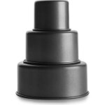 Moule � tarte - ibili - 827400 - acier - 3 �tages - dimensions vari�es