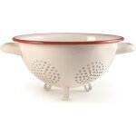 Ibili 910222 egouttoir bordeaux acier blanc 22 x 28 x 12 cm