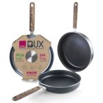 Ibili bux - po�le double � omelette avec rev�tement antiadh�sif (24 cm) - aluminium - full induction