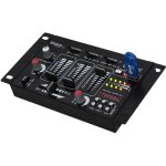 Ibiza dj21usb - bt table de mixage � 4 voies / 7 canaux avec usb & bluetooth - noir