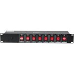 Ibiza lc806s bo�tier lumi�re 19 � 8 voies