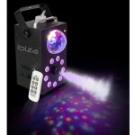Machine � fum�e - ibiza light - foggy - astro - 700w - 9 led rgb - effet astro - t�l�commande hf