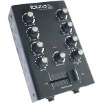 Table de mixage analogique - ibiza - mix500 - 2 canaux - contr�les de graves et daigus