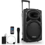 Ibiza port12vhf - bt - syst�me enceinte de sonorisation portable autonome 12 / 30cm avec usb bluetooth ...