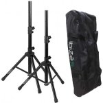 Supports denceintes r�glables - ibiza sound - ss01b - mini - hauteur 1. 2m - charge max 30kg