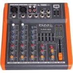 Table de mixage - ibiza sound - 4 canaux - compact - alimentation fant�me - effet int�gr�