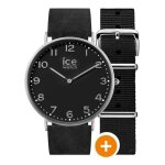 Ice - watch - city barrow - montre noire mixte avec bracelet en cuir - 001373 (small)