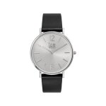 Montre - ice - watch - city tanner - cuir noir - analogique - femme