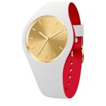 Montre - ice watch - loulou - chic - blanc - dor� - �tanche 10 atm