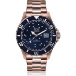 Montre - ice - watch - ice steel blue cosmos rose - gold - femme - bracelet en m�tal - 3 atm